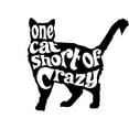 thumbnail image 3 of CafePress - One Cat Short Of Crazy Women's Light Pajamas - Women's Short Sleeve Print T-Shirt and Pants Light Cotton Pajama Set, 3 of 7