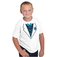 thumbnail image 4 of Vintage Formal Bachelor Party Tuxedo Boys Kids T Shirt Tees Tops Teen Brisco Brands XS, 4 of 6