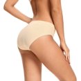 thumbnail image 5 of Bragas hipster sin costuras para mujer, elásticas, transpirables, invisibles, ropa interior de bikini, paquete de 6 XL Sailing Electrónica, 5 of 5