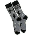 thumbnail image 6 of Every Kitty Was Kung-Fu Fighting Socks Funny Cat Mom Novelty Crazy Saying Gift (Multi) - Mens (9-11), 6 of 8
