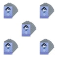 thumbnail image 1 of Soidarity 1 caja de hojas secantes faciales, toallitas absorbentes de diario, toallitas de Control de aceite eficientes para viajes, empresa, oficina, Tipo3 5piezas Soidarity CBP251993, 1 of 5