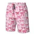 thumbnail image 4 of Fotbe Pink bows Trajes de Baño Estampados para Hombre, Shorts de Verano de Secado Rápido, Ropa de Playa, Bañadores-Medium, 4 of 6