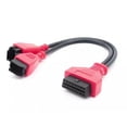 thumbnail image 2 of 12+8 Pin Cable Adapter Connector For MS906S/908S Scanner Main Test Cable 12+8 Pin Programming Cable Reddish black, 2 of 5