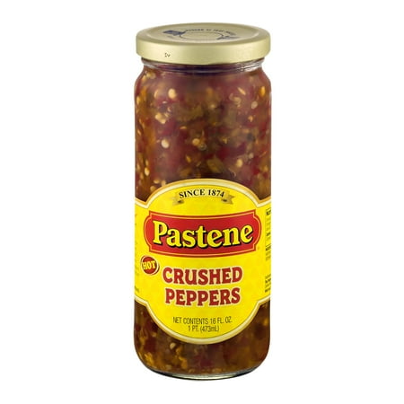 Rtu Hot Pepper - Pastene Hot Crushed Peppers, 16 fl oz