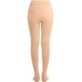 thumbnail image 3 of ORUYROP Collants pour Femmes en Microfibre Opaque Unie avec Pieds, 3 of 7