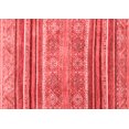 thumbnail image 1 of Ahgly Company Indoor Rectangle Abstract Red Modern Area Rugs, 6' x 9', 1 of 4