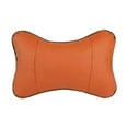 thumbnail image 5 of Car Neck Pillows Both Side Pu Leather Headrest For Head Pain Car Pillow New, 5 of 6