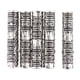 thumbnail image 3 of 5 Udades Dreadlocks Metal Del Pelo Granos Del Del Tubo Lgo Accesorio Del Pelo Pa DIY Peinado Sunnimix Dread Lock Beads para cabello, 3 of 8