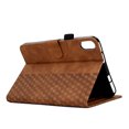 thumbnail image 5 of Feishell Smart Case for iPad 10th Gen 10.9" 2022,Embossed Premium PU Leather Magnetic Closure Folio Flip Holder Card Slots Shockproof Protective Cover with Auto Wake / Sleep,Brown, 5 of 10