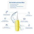 thumbnail image 2 of HappyPo Original Portable Bidet Attachment, Yellow with Eco-Friendly, BPA-Free, 2 of 4