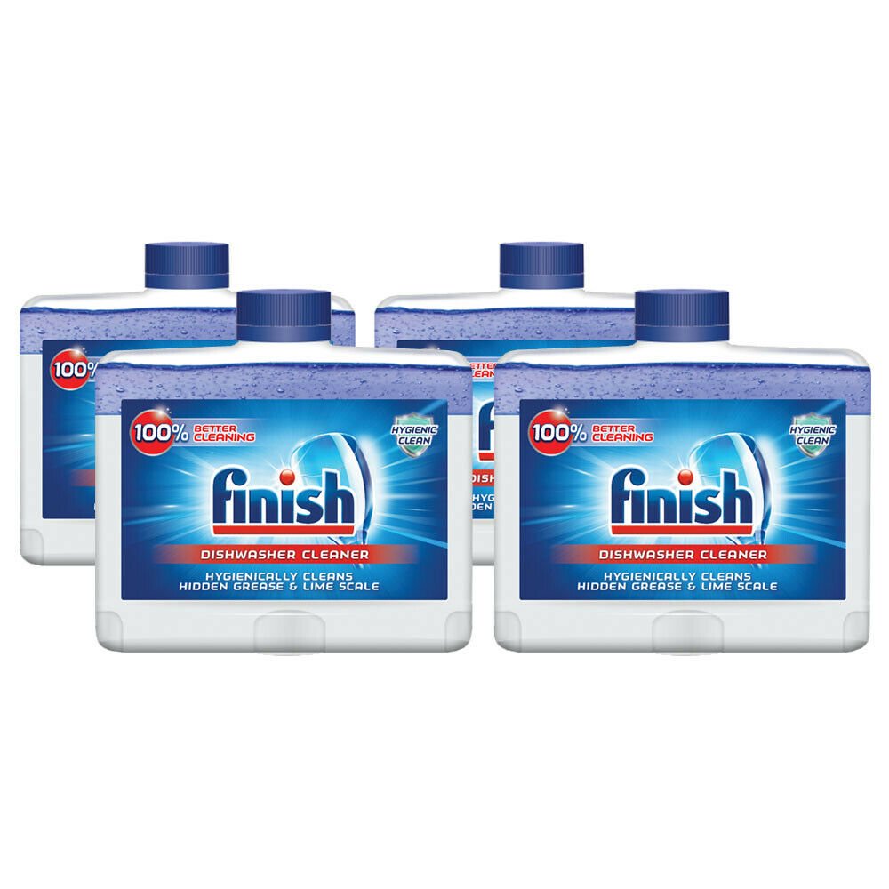 Finish Dual Action Dishwasher Cleaner Fight Grease & Limescale, Fresh