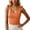 Orange, variant on Kureaily Women's Basic V Neck Tank Tops Sleeveless With Tie Strap Casual Comfortable Stretch Fit For Everyday Wear Vacation Womens Casual Tank
