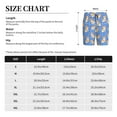 thumbnail image 4 of Kdxio Kawaii Corgi Print Mens Sleep Shorts Bottoms Soft Comfy Pajama Wear Pants with Drawstring Pockets, 4 of 7