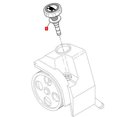 thumbnail image 4 of Bouchon de Réservoir de Direction Assistée, Couvercle d'Huile de Direction Haute Résistance Ajustement Précis Robuste 4009P6 Anti-Fuite Anti-Choc pour Hatchback 206 2005 à 2008, 4 of 7
