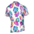 thumbnail image 2 of joogoo Gradient Palm Tree Pattern Men's Cycling Jerseys Mountain Bike Short Sleeve Tops 3XL, 2 of 7