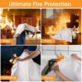 thumbnail image 2 of Fire Blanket Mondoshop 2 Pack 152x152 cm Fiberglass, 2 of 7