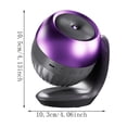 thumbnail image 3 of ShaoXinWan 24-in-1 Rotating Projection Night Light with Multiple Slides, LED Starry Ocean Projector Lamp, Kids Bedroom Decor Light for Birthday Holiday and Sleep Aid, 3 of 9