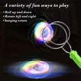 thumbnail image 5 of Kadlawus Under $5 ! Hand Crank Spinning Top Toy Magnetic Track Light Up Gyro Kids Educational Play Decompression Fun Game Great For Parties Gifts, 5 of 7