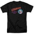 thumbnail image 1 of COURAGE THE COWARDLY DOG/COURAGE LOGO-S/S ADULT 18/1 - BLACK - 5X, 1 of 1