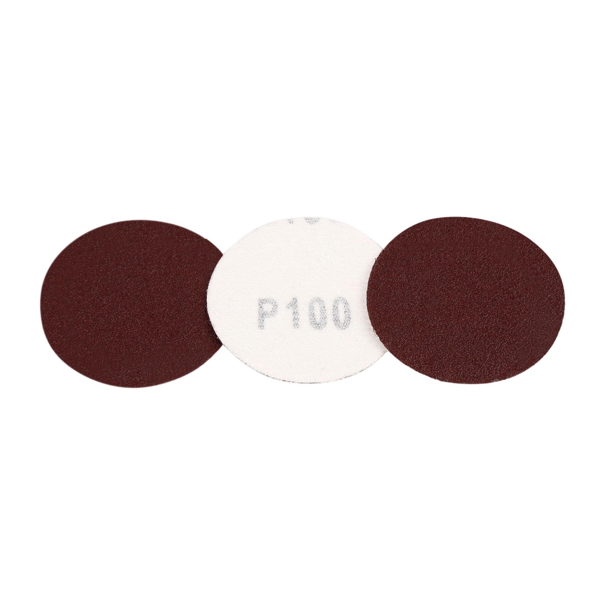 100-Piece 2" Hook and Loop Sanding Discs Pads 60 80 100 120 150 Grits