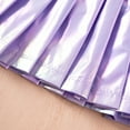 thumbnail image 6 of Delliss Girls Pleated Skirt Toddler Metallic Skater Athletic Skirts Sparkly Shiny Pleated A-Line Mini Skort, 6 of 9
