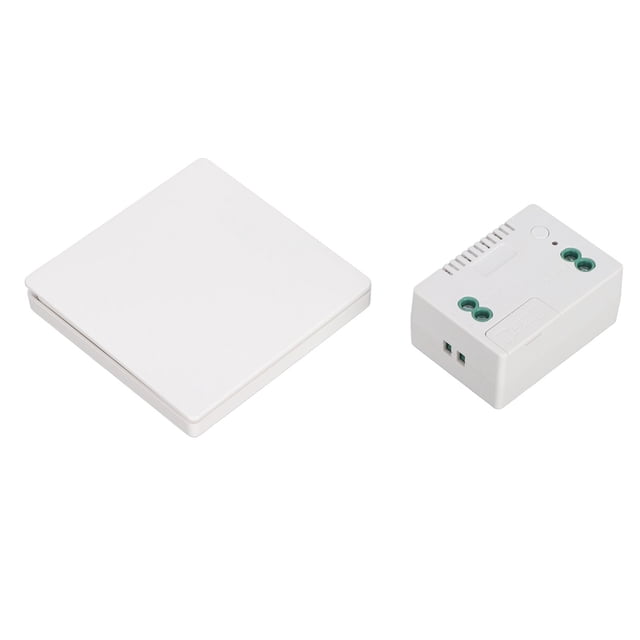 Kit receptor de interruptor de luz inalámbrico de 433 Mhz, interruptor de pared remoto de autogeneración, resistente al agua, 110-230 V, para lámparas y ventiladores domésticos