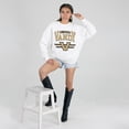 thumbnail image 3 of Women's Gameday Couture White Vanderbilt Commodores Oversized Premium Fleece Sweatshirt, 3 of 5