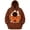 Coffee, variant on Ludearly Halloween Pet Carrier Hoodie for Women Men, Oversized Dog Pouch Sweatshirt, Hands-Free Kangaroo Pocket Cat Dog Holder Pullover
