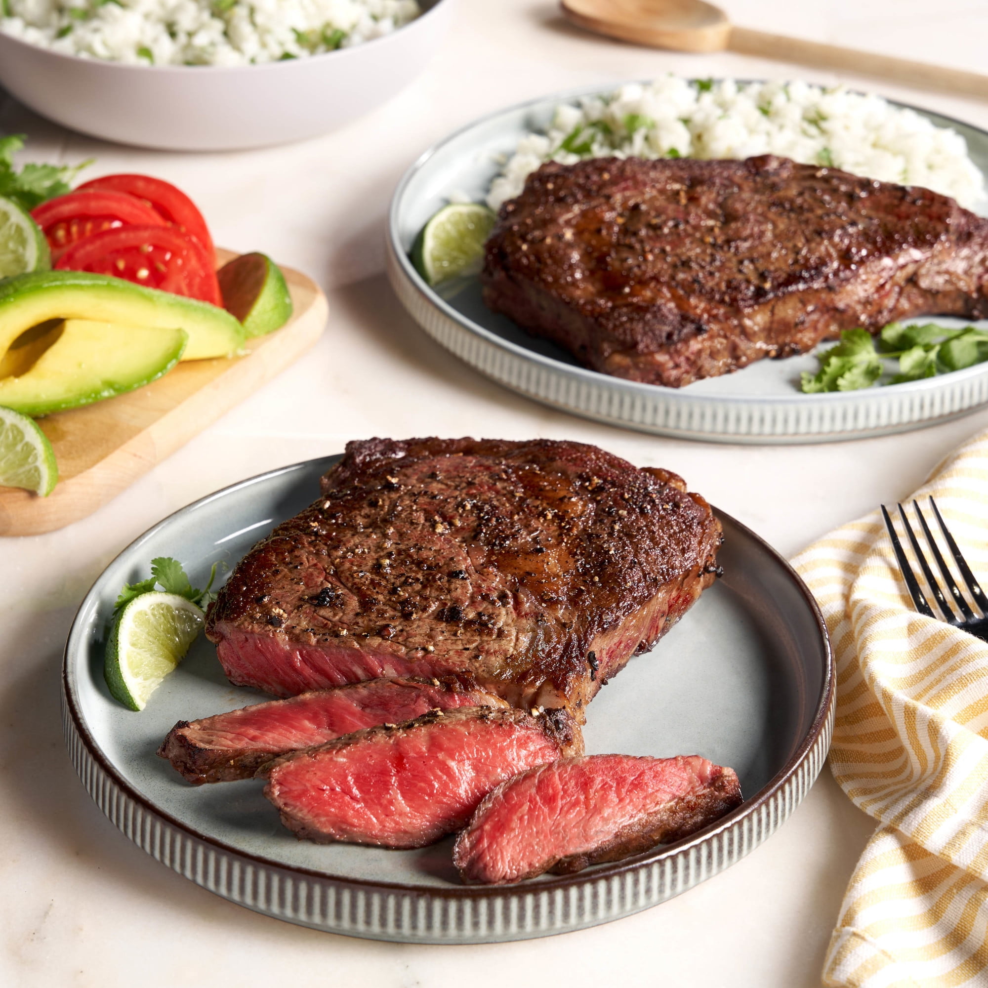 Ribeye Steak, Choice Angus Beef, 2 Per Tray, 1.50 - 2.65 lb