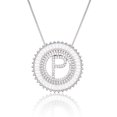 thumbnail image 1 of Collier Pendentif Alphabet A-Z Breloques Femme Chaîne Lettre Initiale, 1 of 9