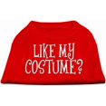thumbnail image 1 of Like My Costume? Screen Print Shirt Red Xxl (18), 1 of 1