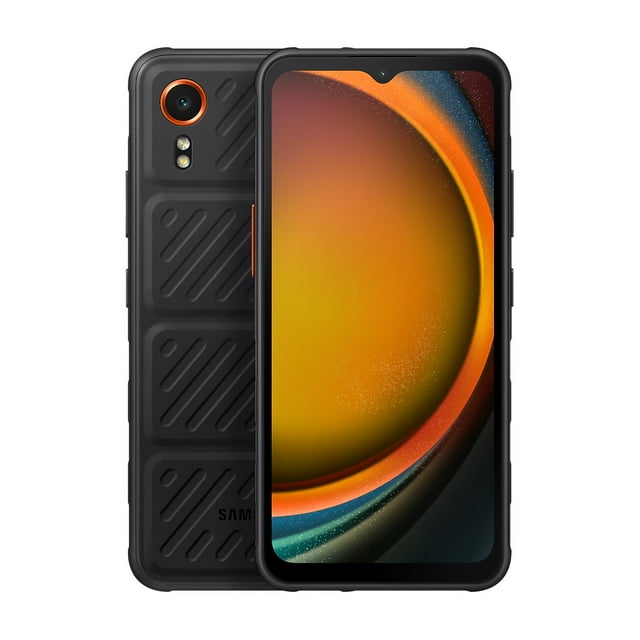 Samsung Galaxy XCover7 5G G556B 128 Go Déverrouillé Version Globale 6 Go RAM Téléphone Robuste - Noir /chargeur Oem avec Câble type C/