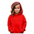 thumbnail image 2 of Mercatoo Boys Girls Letter Print Sweatshirt Long Sleeve Casual Pullover Top Kids Boys Girls Spring Autumn Hoodie Clothes, 2 of 6