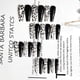 thumbnail image 3 of Apuakthei 24 piezas de uñas postizas a presión para mujer, uñas postizas extra largas, uñas postizas adhesivas, 3 of 5