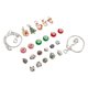 thumbnail image 5 of Pulsera de Regalo de Navidad DIY Bling Bling con 2 cadenas y 22 cuentas navideñas, 5 of 12