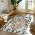 thumbnail image 3 of 2x3 Rug for Entryway, Indoor Front Door Mats Entrance, Small Rugs Washable for Kitchen Bedroom Non Slip, Red, 3 of 6