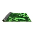 thumbnail image 2 of Ahgly Company Indoor Square Abstract Green Modern Area Rugs, 7' Square, 2 of 4