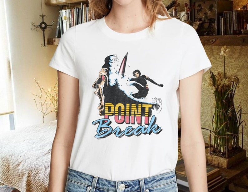 Retro Surf Movie Graphic T-Shirt, Vintage 90s Beach Culture Unisex Tee, Classic Cult Wave Style Shirt
