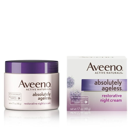 Restorative Creme - Aveeno Absolutely Ageless Restorative Night Face Cream, 1.7 fl. oz