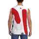 thumbnail image 4 of Balery HOHOHO Christmas Camisetas sin mangas para hombre, absorbe la humedad y protege contra el mal olor.-Large, 4 of 7