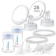 thumbnail image 1 of Kit de flange de 25 mm para extractor de leche Maymom compatible con Spectra S1, S2 y 9+, 1 of 9
