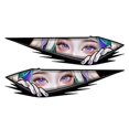 thumbnail image 1 of Anime Girl Reflective Stickers for Cars, Electric Vehicles & Bicycles, Waterproof & Sun-Proof, Personalized Design, Easy Install, 1 of 8