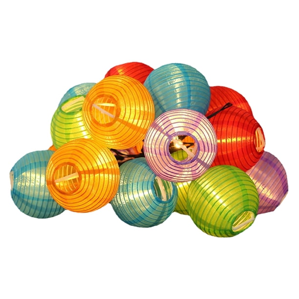 20LED Solar LED Fairy Globe String Lights Impermeable 11 Modos (Multicolor 5M)