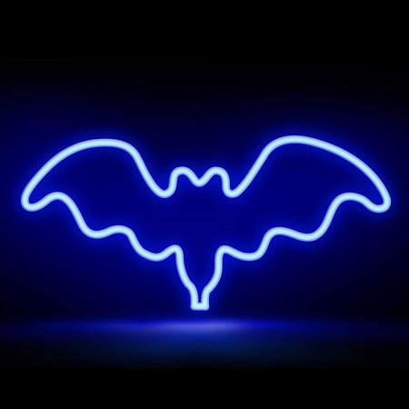 

Led Lights Bat Shape Holiday Party Decoration Bedroom Night Neon Lights Indoor and Outdoor
