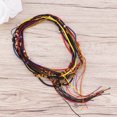 thumbnail image 3 of KAKOWELY Hand-woven Rope 12 pcs Exquisite Pineapple Buckle Necklace Rope Delicate Necklace Rope for Women9.45"X0.24"X0.12", 3 of 4