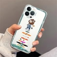thumbnail image 3 of Funda de teléfono rapero Kanye West para iPhone 11 12 Mini 13 14 15 Pro Max carcasa transparente, 3 of 5