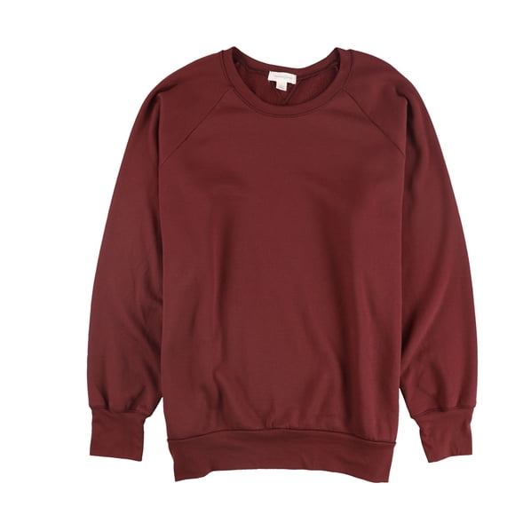 Treasure & Bond Womens Tunic Sweatshirt burgundy L