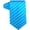 Iris Blue/White, variant on Scott Allan Mens Striped Tie | Burgundy Red Neckties Tie for Men