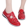 thumbnail image 3 of Fesfesfes Women Shoes Round Toe Lightweight Comfortable Slippers Platform Hollowed Out Casual Shoes 42(9), 3 of 5