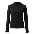 thumbnail image 3 of Vedolay Women's Tops Elegant Long Sleeve Lace Blouses Tops A,XL, 3 of 4